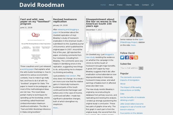 Site using Print Post and Page plugin