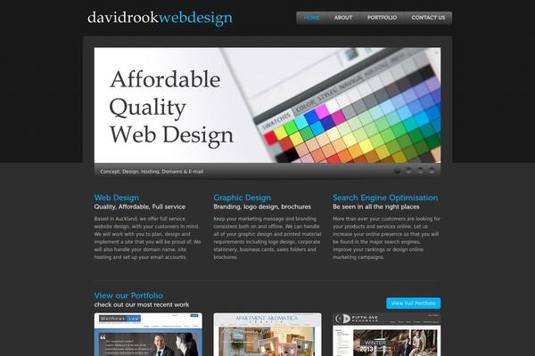 Breeze theme site design template sample