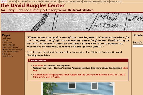 Site using Collapsing Pages plugin