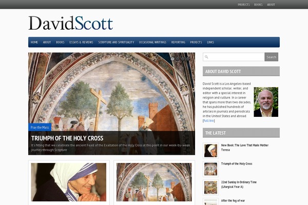 Boulevard theme site design template sample