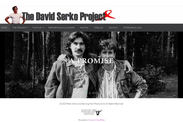 Nirvana theme site design template sample