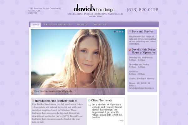Rejuvenate theme site design template sample