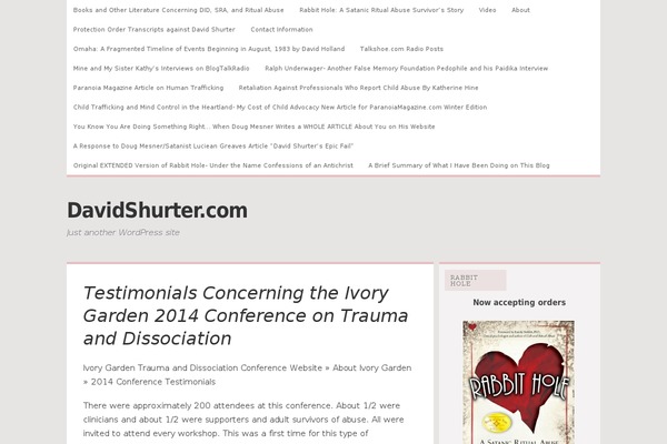davidshurter.com site used Comet