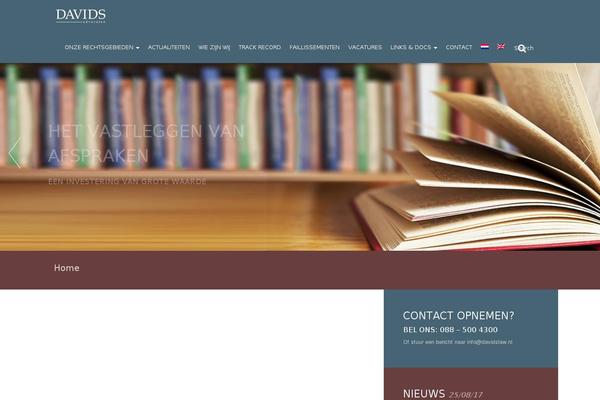 davidslaw.nl site used Foundetion