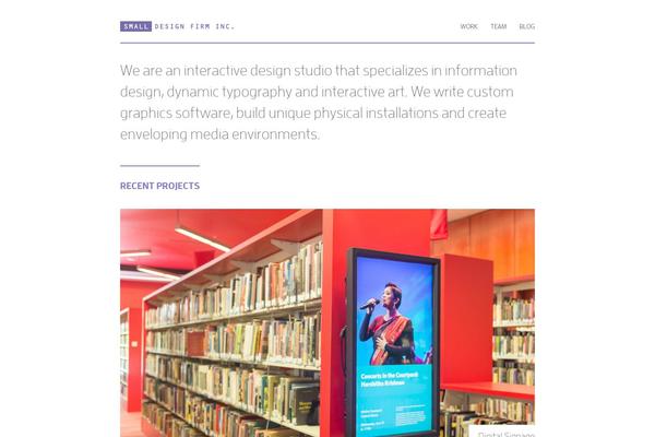 davidsmall.com site used Sdf_theme