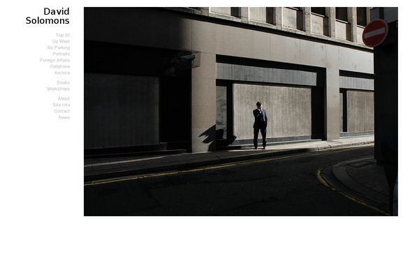 davidsolomons.com site used Photographer_themev2