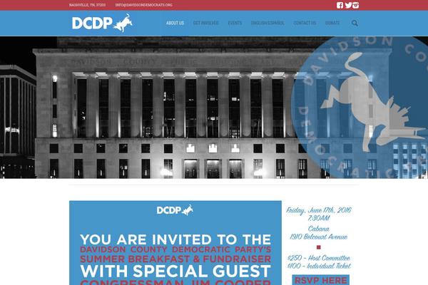 davidsondemocrats.org site used Social-activity