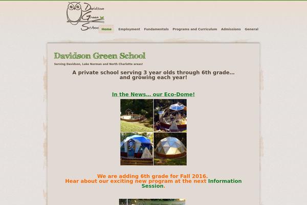 Organic Web theme site design template sample