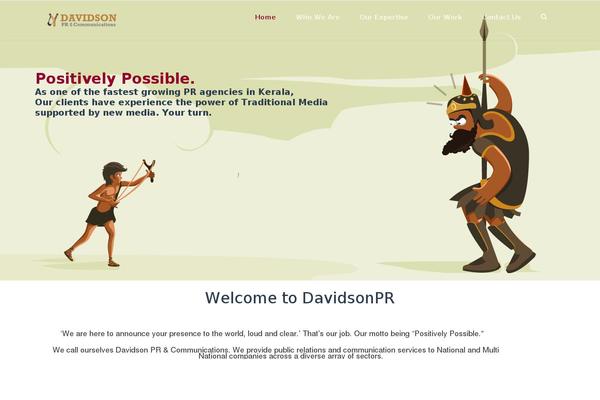 TheFox theme site design template sample