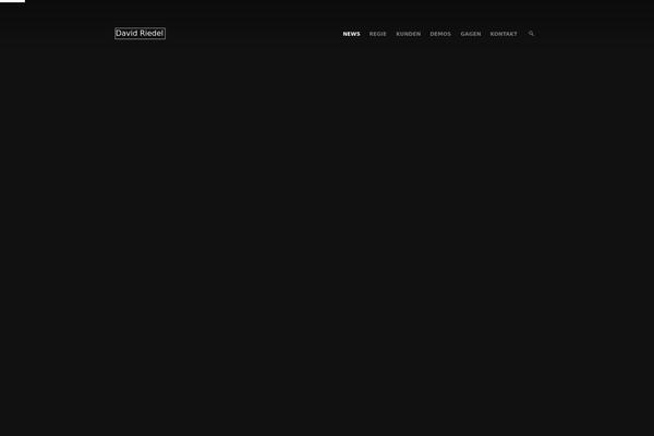 Producer theme site design template sample