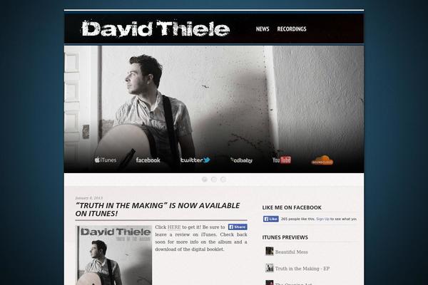 Grammy theme site design template sample