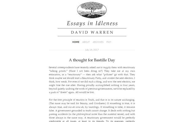 davidwarrenonline.com site used Manifest_v1.6