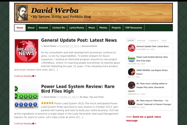 Site using Author hReview plugin