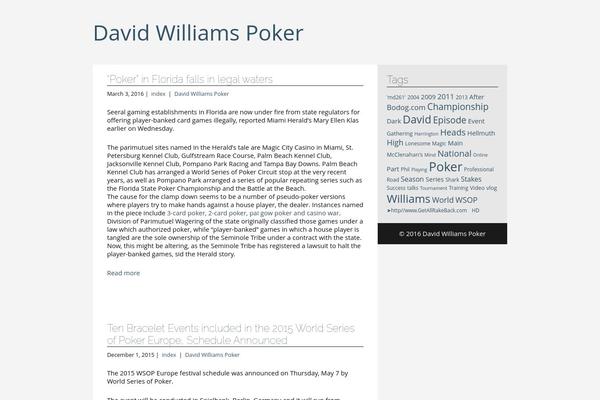 Simple and Clean theme site design template sample