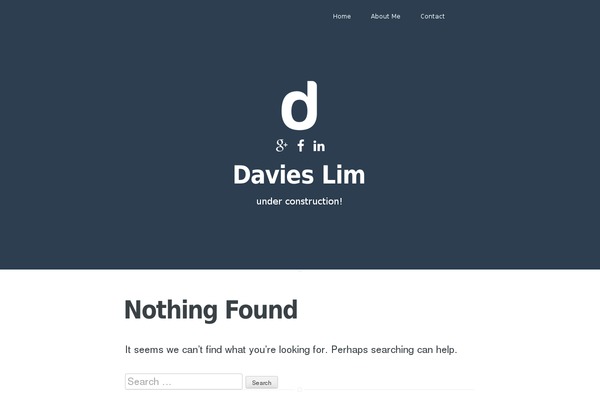 Casper theme site design template sample