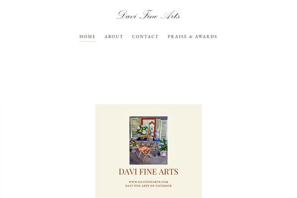 Musea theme site design template sample