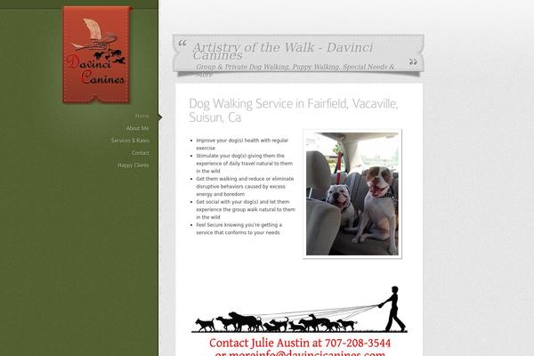 Glider theme site design template sample
