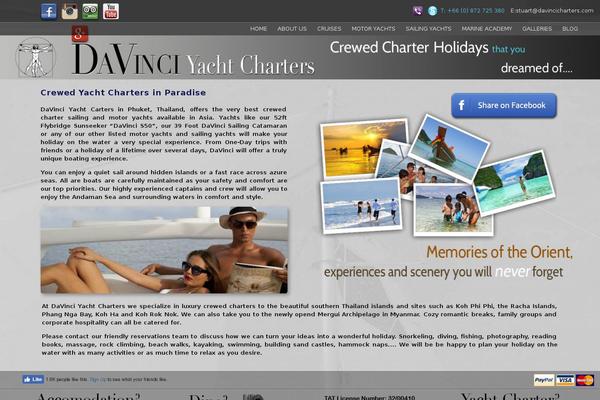davincicharters.com site used Davincinet