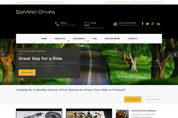 BuildPress theme site design template sample