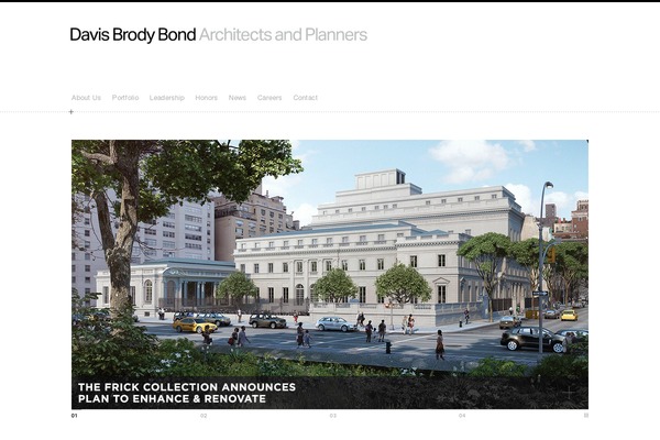Folioway theme site design template sample