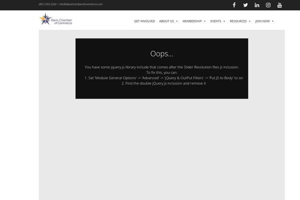 Site using Code Embed plugin