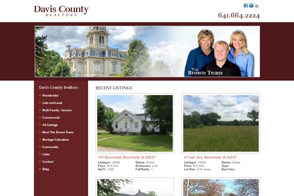 daviscountyrealtors.com site used Ssxtheme
