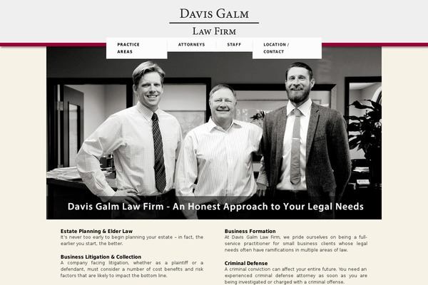 davisgalm.com site used Weaver-ii-pro-child