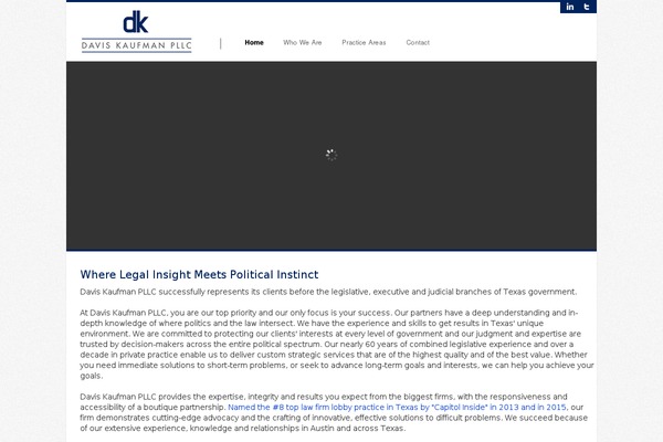 daviskaufman.com site used Navigation-pro