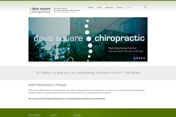 davissquarechiropractic.com site used Reflection