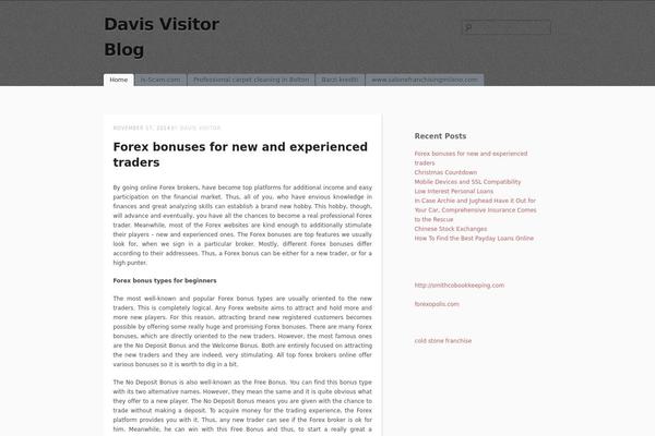 simpleX theme site design template sample