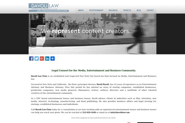 FreshBiz theme site design template sample