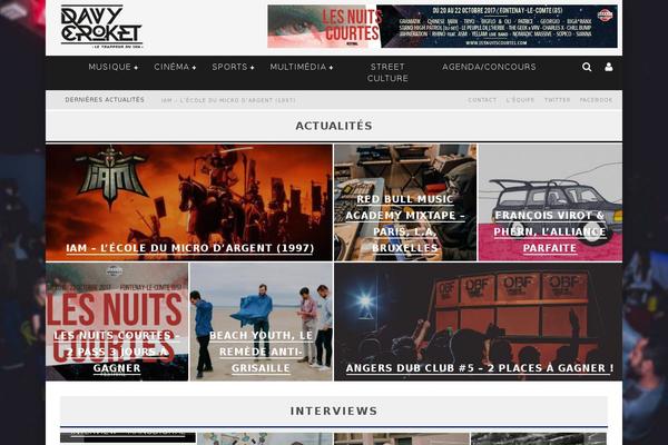 davycroket.com site used Valenti