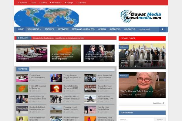 BetterMag theme site design template sample