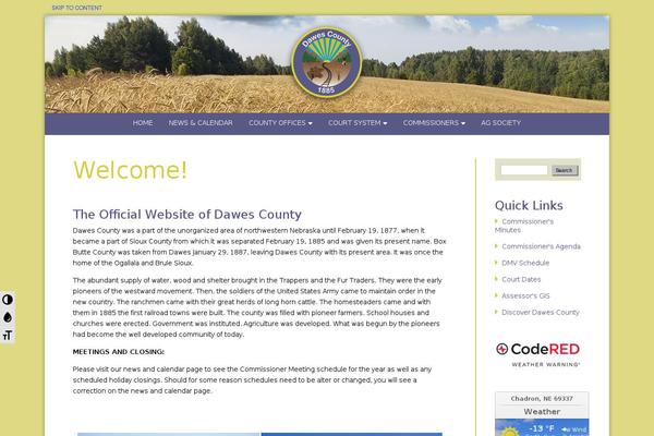 Site using Accessible Dropdown Menus plugin