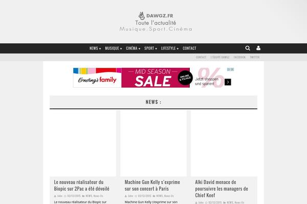 dawgz.fr site used Seil