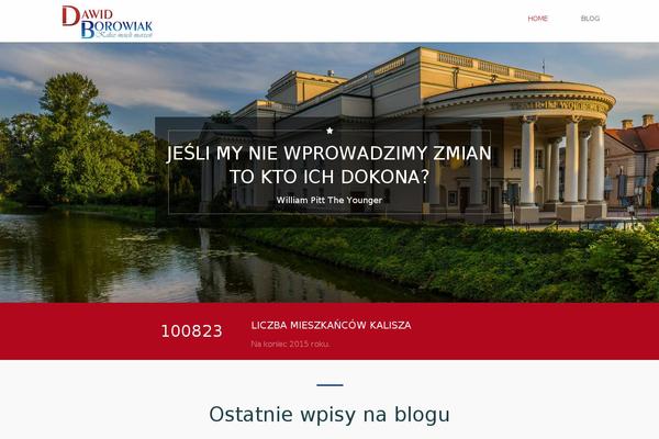dawidborowiak.pl site used Dawidborowiak