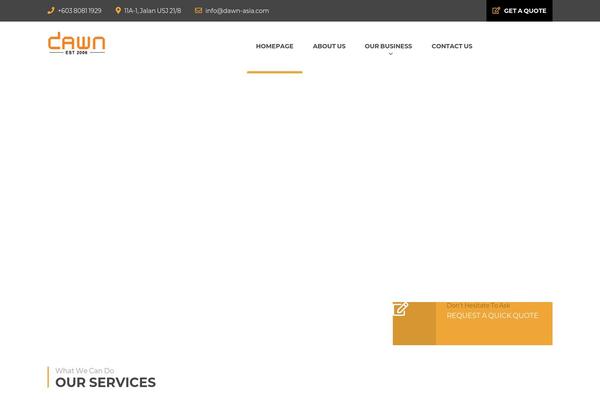 Saturnthemes-industry theme site design template sample