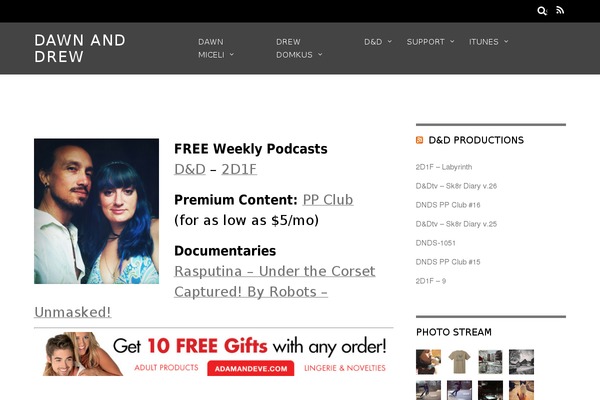Magazine theme site design template sample