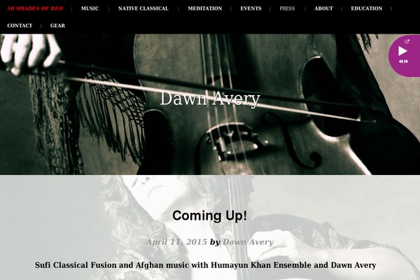 Site using Background-music-player plugin