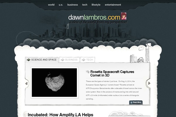 OnTheGo theme site design template sample