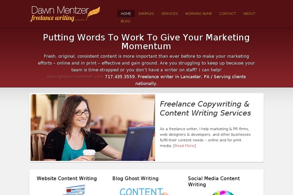 dawnmentzer.com site used Dm-child