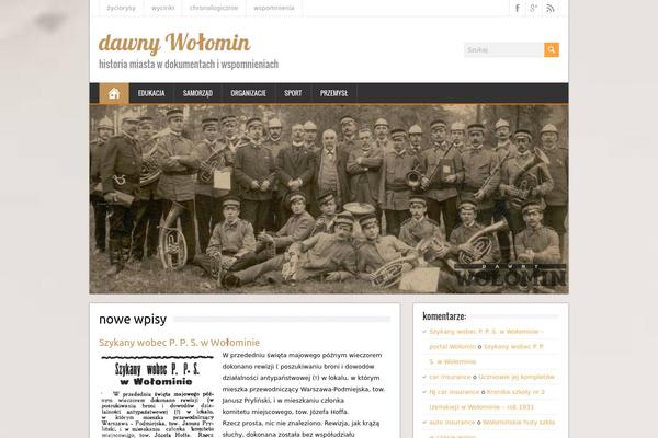 Site using Author Recent Posts plugin