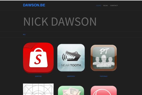 Punch theme site design template sample