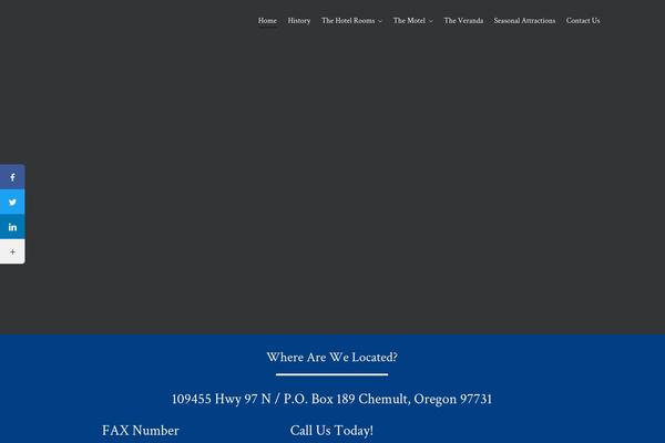 Site using Socialsnap plugin