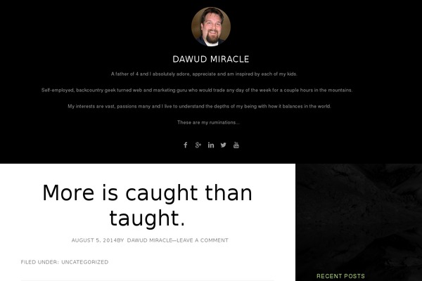 Site using Featured-videos-for-genesis plugin