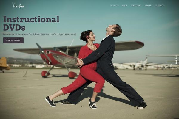 Story theme site design template sample