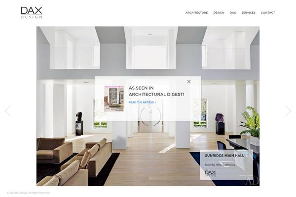 daxdesign.com site used dax