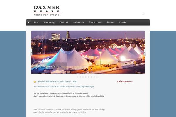 Decanto theme site design template sample