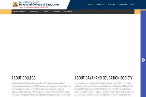 Site using Academia-framework plugin