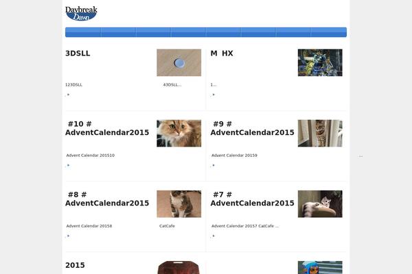 Blue theme site design template sample